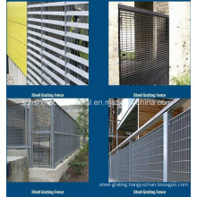 High Quality Steel Grating Fence
